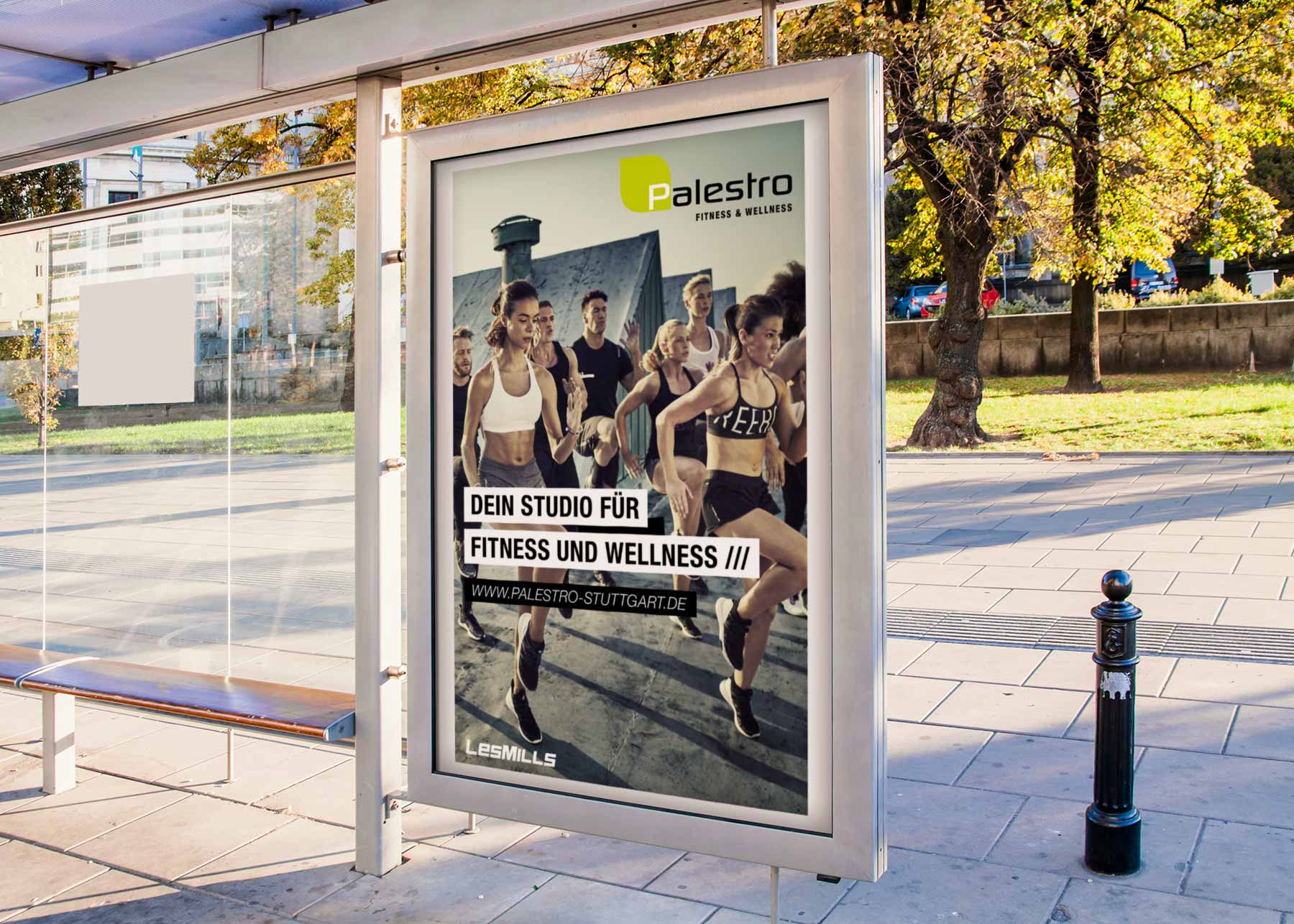 Palestro Fitness Citylight Poster